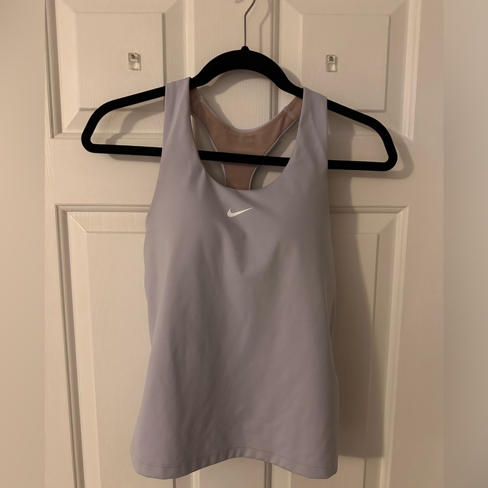 Nike Swoosh Dri-Fit Padded Sports Bra Tank Top